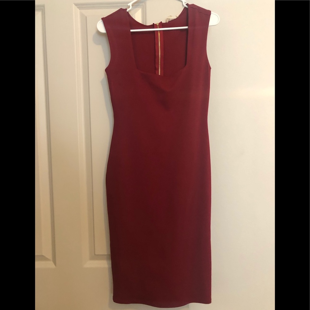 Red dress